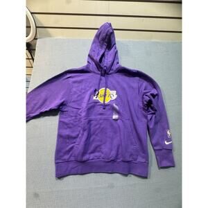 NBA Los Angeles Lakers Pullover‎ Men's Sz L Purple Brand New